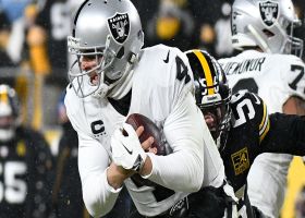 Alex Highsmith hunts Carr down for 13-yard sack on third down