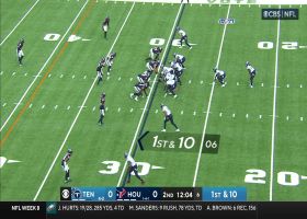 Steven Nelson picks off Willis' pass over middle for 34-yard return
