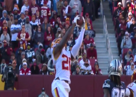 Landon Collins skies for INT of errant Prescott pass