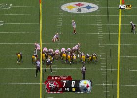 Jake Moody knocks through first career attempt with 41-yard FG