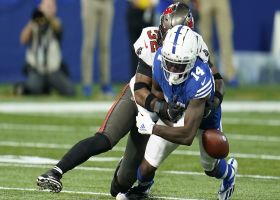 Mike Edwards' chase-down forced fumble sets up Bucs in Colts' territory