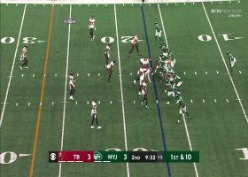 Zach Wilson finds Jason Brownlee on the way to 26-yard gain