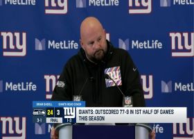 Brian Daboll talks to press following Giants' Week 4 loss vs. Seahawks