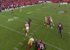 Wilson evades pocket pressure for 27-yard dart to Kendall Hinton