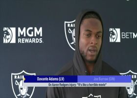 Davante Adams on Aaron Rodgers injury: 'It's like a horrible movie'