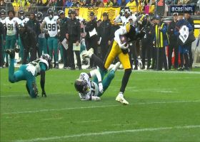 Can't-Miss Play: Pickens hurdles two defenders at once on 22-yard TD