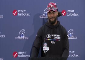 Fred Warner's Championship Wednesday press conference ahead of game vs. Eagles