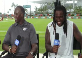 Cordarrelle Patterson joins 'Inside Training Camp Live' following Falcon and Dolphins joint practices