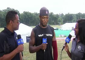 Terry McLaurin breaks down Commanders rookie CB Emmanuel Forbes during training camp