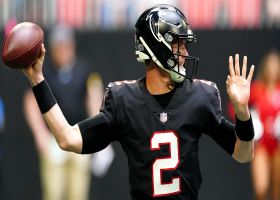 Matt Ryan couldn't be more accurate on 35-yard bomb to Pitts