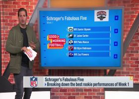 Peter Schrager's Top 5 rookie performances of Week 1
