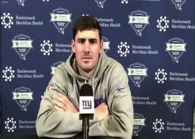 Daniel Jones reacts to his new four-year, $160M deal with Giants
