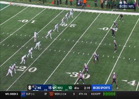 Thomas Morstead's free kick goes into another area code, traveling 75 yards