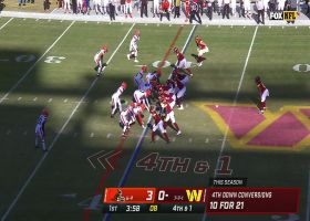 Browns stonewall Commanders' pitch play to Robinson on fourth-and-1