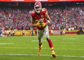 Kelce catches his second TD of game on Henne’s first scoring toss since Jan. 2021