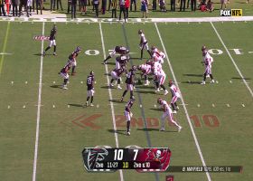 A.J. Terrell's strong hit-stick tackle halts Godwin abruptly