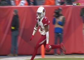 Budda Baker picks off Rypien's dangerous deep ball into double coverage