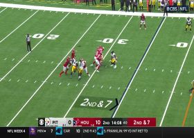 Stroud locates wide-open Schultz for 29-yard gain over middle