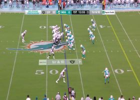 Zach Sieler bullies his way  to sack of Jarrett Stidham