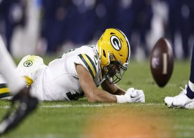 Rodgers' escape of would-be sack all for naught on Lazard's dropped pass