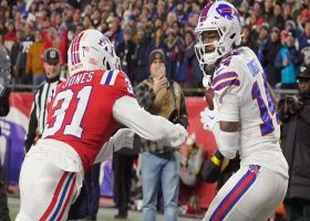 Josh Allen's corner-pocket TD toss to Diggs couldn't be more accurate