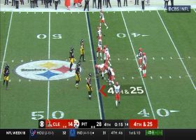 Cam Heyward sacks Deshaun Watson on fourth-and-long to end game