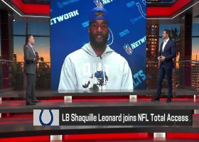 Colts LB Shaq Leonard joins 'NFL Total Access' following team's win over Ravens