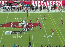 Josh Johnson floats pass to James Proche for 22-yard gain