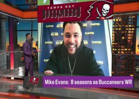 Mike Evans reacts to Tom Brady considering un-retiring