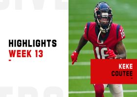 Every catch by Keke Coutee, Chad Hansen vs. Colts | Week 13