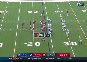 Chad Hansen shows guts on physical catch at collision point