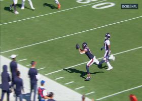 Equanimeous St. Brown tips ball to himself for toe-tapping  21-yard catch