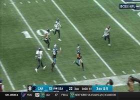 Dalton's 24-yard pass to Thielen gets Panthers to 1-yard line at end of third quarter