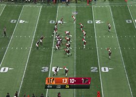 Bengals survive Woodside's perfect deep shot as Falcons WR drops game-winner