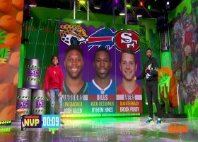 Big Nate announces Nyheim Hines as MVP of Week 18 | 'NFL Slimetime'