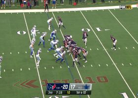 Dameon Pierce deploys truck stick vs. Hooker on 24-yard rush