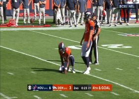 Broncos fans let boos be heard as drive ends with McManus 24-yard FG