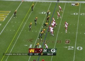 Chandon Sullivan plays receiver on perfectly timed red-zone INT