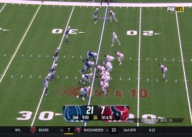 C.J. Stroud delivers a missile for 24-yard gain to Nico Collins