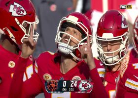 Harrison Butker's 41-yard FG extends Chiefs' lead to 24-0 vs. Bears