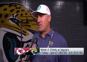 Doug Pederson on how Calvin Ridley's speed helps Trevor Lawrence and Jags offense