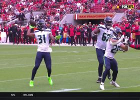 Charvarius Ward denies Seahawks trick play with goal-line INT