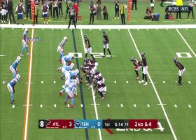 Jeffery Simmons goes unblocked for Titans second sack of game on Ridder