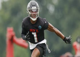 Wolfe: CB Jeff Okudah carted off field during Falcons practice