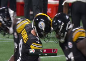 Chris Boswell's 38-yard FG extends Steelers' lead to 17-0 in first quarter