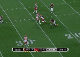 Getting Greedy! Williams picks off Haskins for Browns' second INT