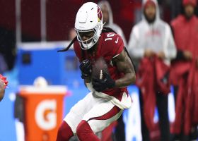 DeAndre Hopkins makes catch, absorbs hit to move chains for Cardinals
