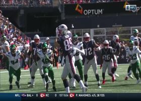 Ryan Izzo sells play-fake for sneaky 41-yard catch and run