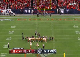 Robbie Gould extends 49ers' lead with 51-yard FG