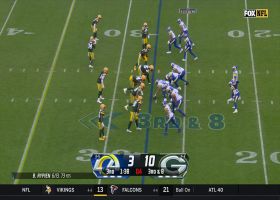 Brett Rypien delivers 18-yard pass on time to Puka Nacua